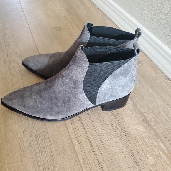 Marc Fishers Suede Booties - Picture 3 of 10